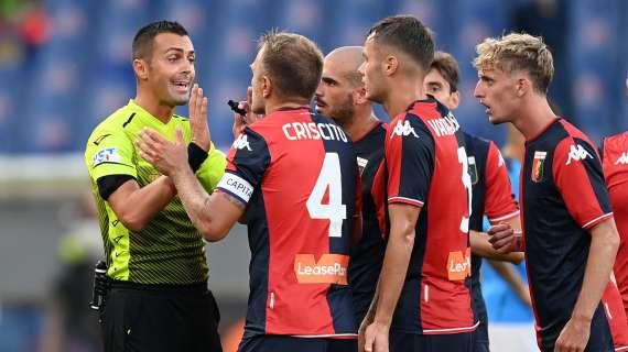 Genoa, gli assenti per la gara con il Milan