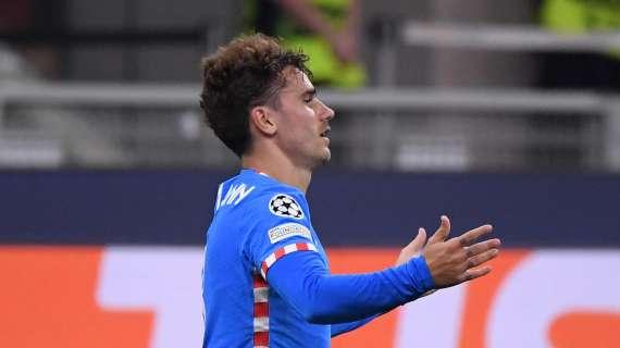 Griezmann ammette: "Il Milan è stato superiore"