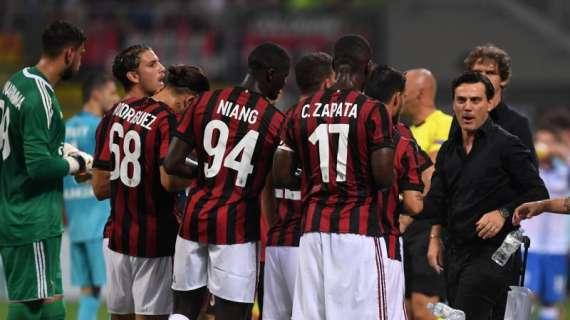 Milan, ecco la numerazione comunicata alla Lega