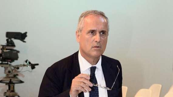 Lazio, ancora Lotito: "Forse serve più cinismo"