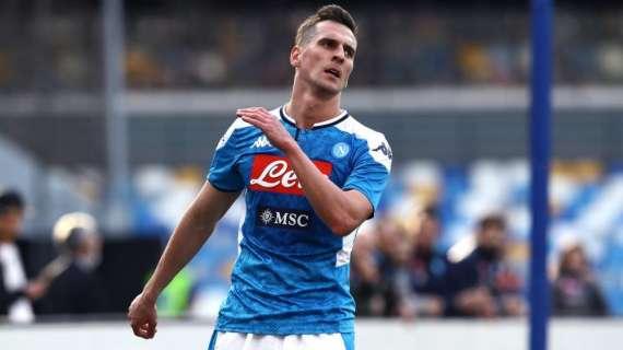 Napoli, su Milik ci sono Atletico Madrid e Milan