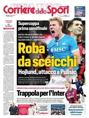 Supercoppa, prima semifinale. Il CorSport: "Roba da sceicchi"