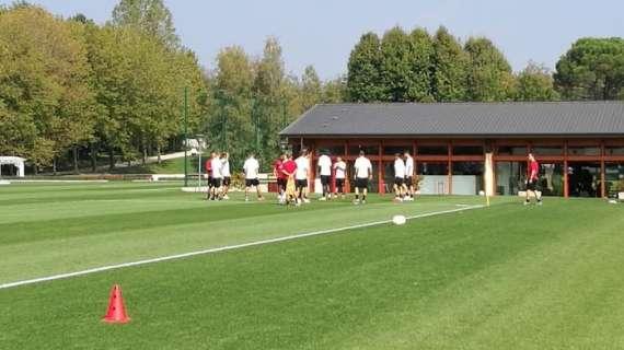 MN - Milanello, da domani allenamenti collettivi a piccoli gruppi con la palla