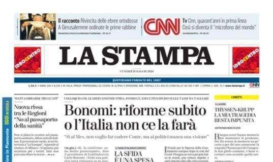 La Stampa: "Via libera dal governo: la Serie A riparte il 20 giugno"