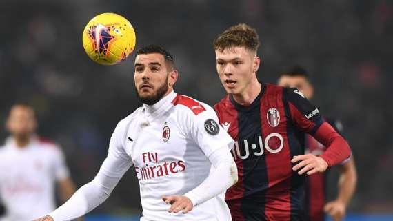 30 km/h, l'incredibile velocità raggiunta da Theo Hernandez a Bologna