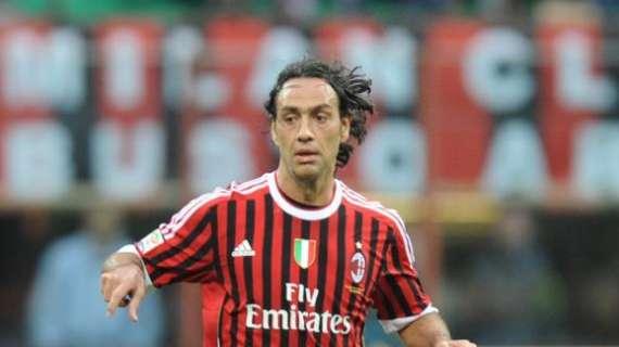 Milan, siparietto durante la conferenza d'addio di Nesta