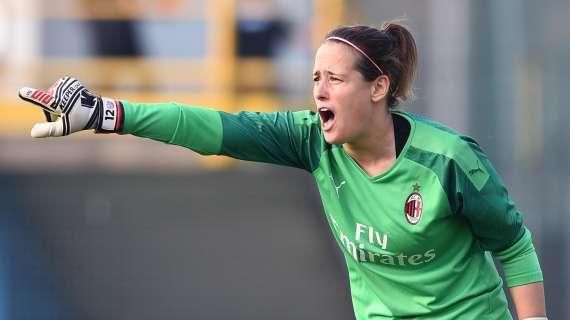 Milan Femminile, soddisfazione sui social per il rinnovo della Korenciova 