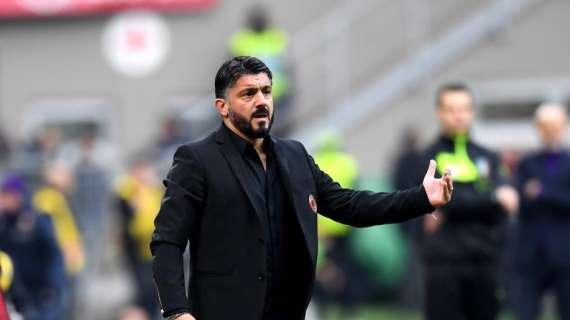 Gattuso: "Non andiamo in vacanza a Genova, vogliamo passare il turno. Conti? Nessuna fretta"