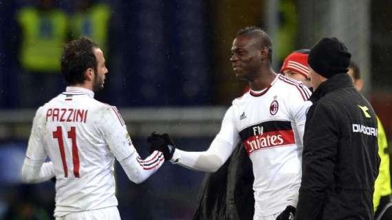 A.C. MILAN COMUNICATO UFFICIALE: le condizioni di Pazzini