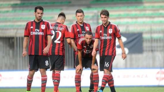 Tutti dietro e lanci lunghi, il Milan è tutto qui