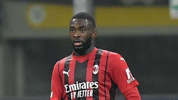 Atletico-Milan: Tomori verso il forfait