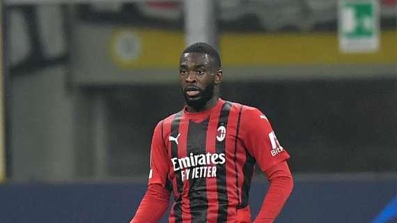 Genoa-Milan, i convocati di Pioli: torna Tomori, out Bennacer