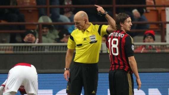 L'UEFA rigetta il ricorso, confermate le due giornate di squalifica a Montolivo
