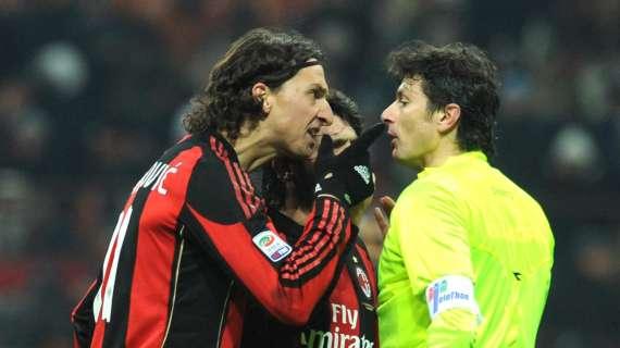 Lazio-Milan: i tabellini