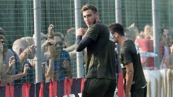 Gazzetta - Milan, Donnarumma verso il rinnovo fino al 2019: Raiola in arrivo a Milano, Gigio guadagnerà oltre un milione di euro