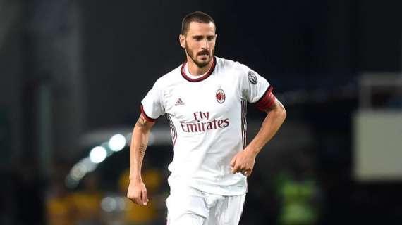 Gazzetta - Milan, Montella cambia modulo per proteggere Bonucci: Leo rende meglio in una difesa a tre
