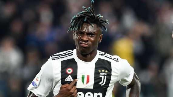Juventus, Kean: "Milan? Ci aspettiamo una grande partita"