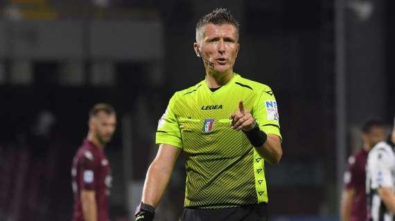 Serie A, le designazioni arbitrali per il 9° turno di campionato