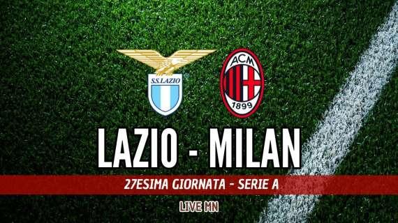 LIVE MN - Lazio-Milan (0-1): vince il Milan! All'Olimpico succede di tutto nel finale