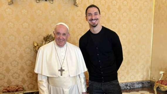 MN - Ibra in udienza dal Papa: il racconto dell’incontro