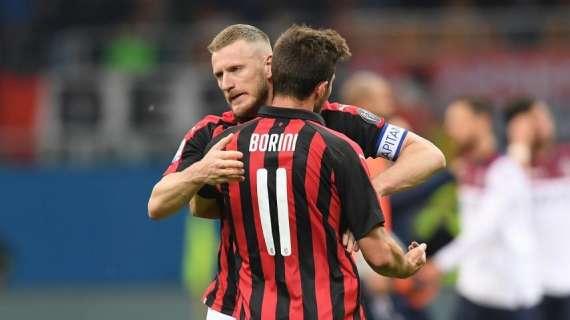 Abate, l'esordio a San Siro il 9 gennaio 2003