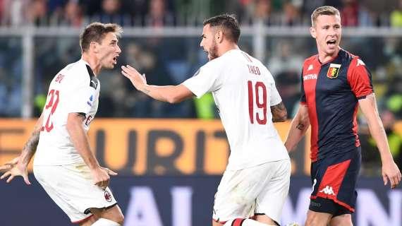 Da Theo a Romagnoli e Tonali: il battesimo del gol proprio col Genoa