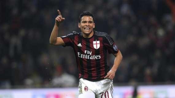 Gazzetta - Bacca, il Milan si aggrappa alla sua stella: tiro-gol, Carlos stacca anche Messi e CR7