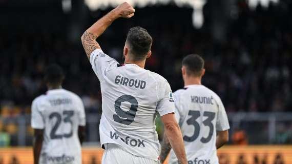 Giroud: "Al Milan ha dimostrato che non c’era nessuna maledizione sulla maglia numero 9. Quando ho firmato, Maldini..."