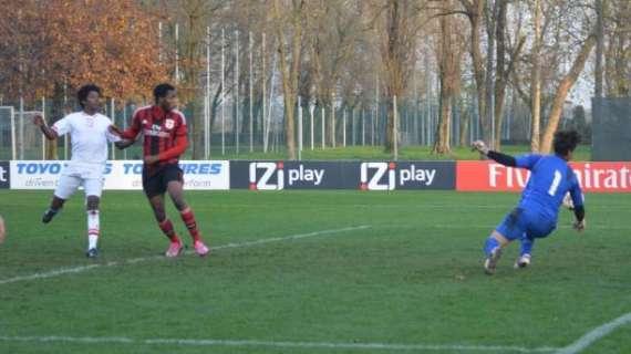 Primavera, Agnero regala la vittoria ai rossoneri al fotofinish