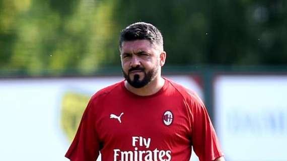 Gattuso in conferenza: “Higuain? Ci sta lavorando la dirigenza. Quando arriverà, dirò la mia. Viste cose positive in campo”