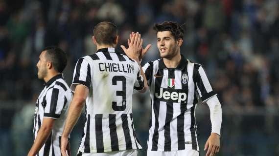Siparietto Chiellini-Morata (che comprende anche il mercato del Milan). L'ex capitano azzurro: "Lo riporterei alla Juve"