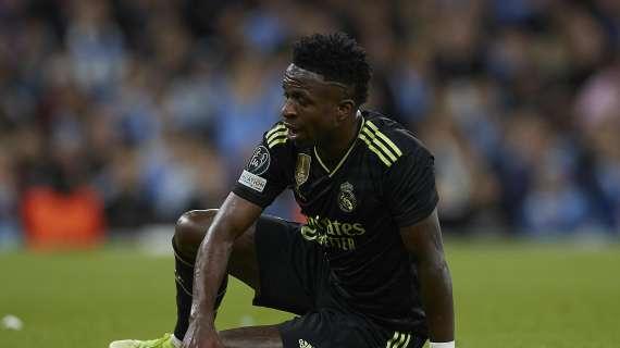 Vinicius vittima di razzismo, la Federcalcio spagnola: "Sradicare questa vergogna"