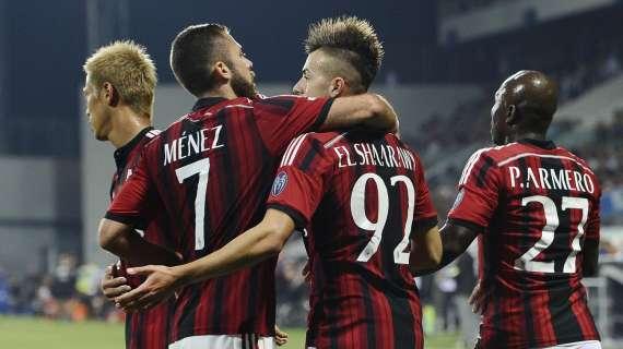 Milan-Lazio, le formazioni ufficiali: Bonera al posto di Armero