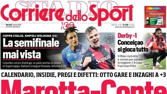 Il CorSport in apertura: "Derby -1. Conceiçao si gioca tutto"