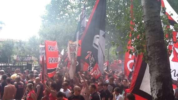 Milanello, oggi non ci sarà la Curva Sud