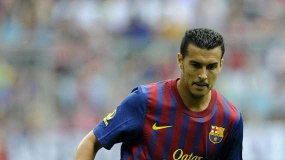 Barça, distorsione alla caviglia per Pedro