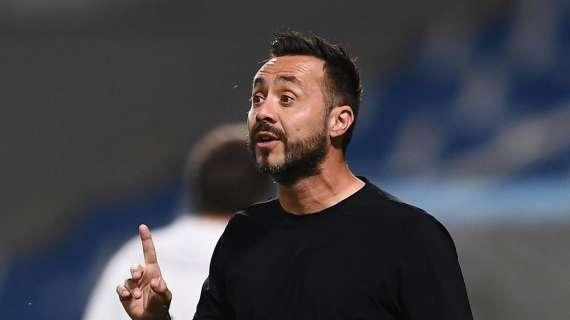 Sassuolo, De Zerbi: "Contro il Milan abbiamo preso due gol stupidi, l'espulsione ci ha penalizzato tanto"