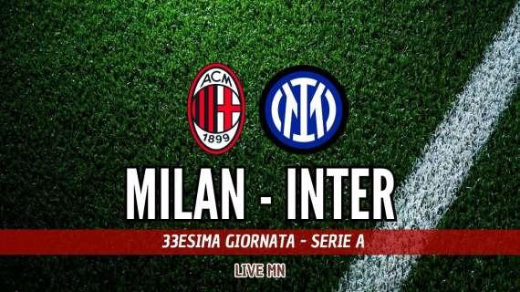 LIVE MN - Milan-Inter (1-2): la sveglia del Milan suona tardi. Inter campione di Italia