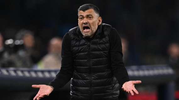 Conceiçao a DAZN: "Grande frustrazione perché non meritavamo la sconfitta. Thiaw problemi intestinali, Leao aveva sentito qualcosa alla coscia"