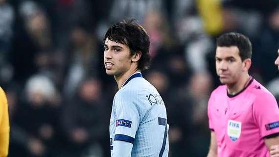 Atletico Madrid al secondo pari nelle ultime tre partite dopo lo 0-0 contro il Bilbao. Espulso Joao Felix