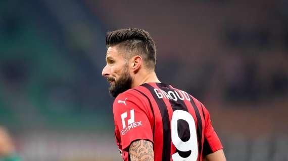 Giroud: "Grande spirito di squadra con un fantastico supporto da parte dei nostri tifosi"