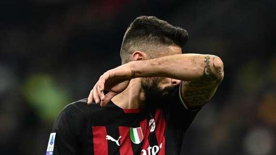 MN - Attacco febbrile per Giroud, domani verranno valutate le sue condizioni