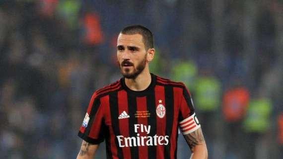 Bargiggia: "Il Milan ha aperto alla cessione di Bonucci: al momento però non ci sono vere offerte"