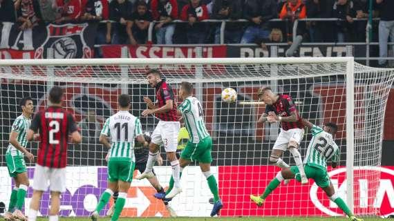 Milan, il risultato dell'ultima gara giocata il 25 ottobre