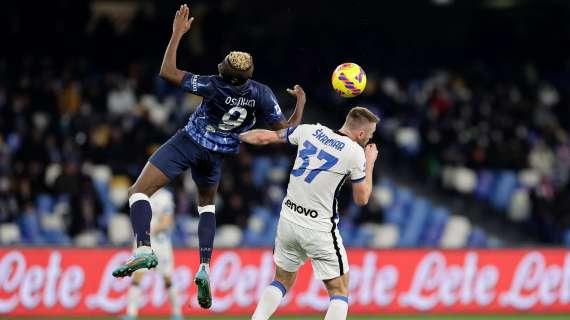 Napoli-Inter finisce 1-1: a Insigne risponde Dzeko. La classifica