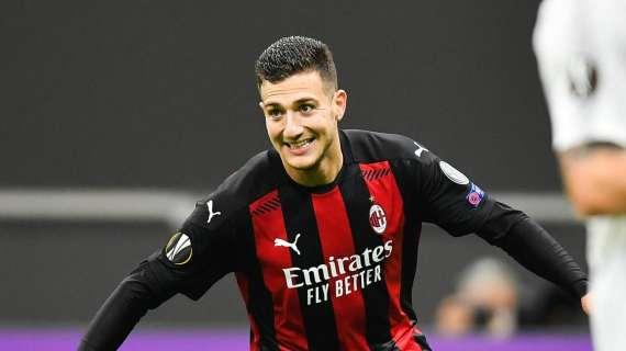 Dalot dopo il gol e l'assist: "San Siro, un piacere"