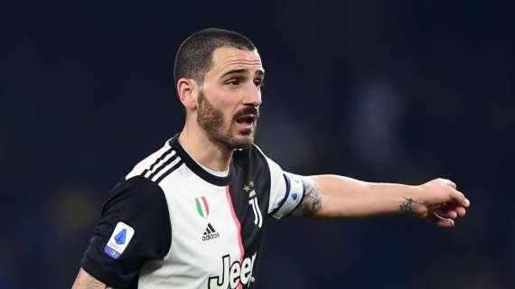 Juve, Bonucci a Rai Sport: "Gol importante, ma dobbiamo migliorare"