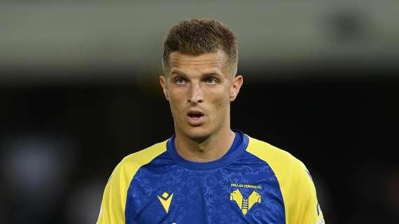 Probabile formazione Verona: out Doig, ma rientra Lazovic. Davanti Bonazzoli