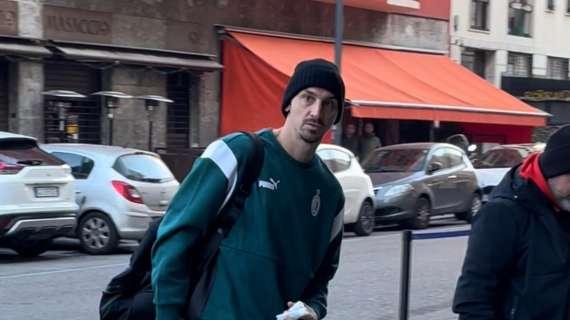 VIDEO MN - Ibra torna tra i convocati: il suo arrivo in Hotel 