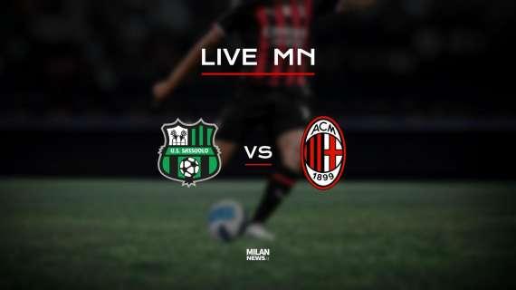 LIVE MN - Sassuolo-Milan (0-0): pareggio amaro a Reggio Emilia